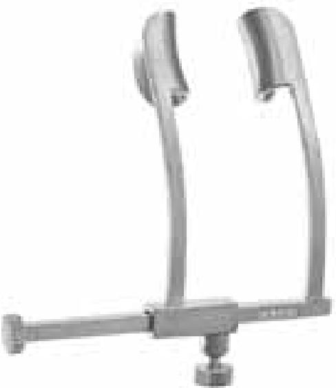 Barraquer Wire Speculum With Solid Blade Medium
